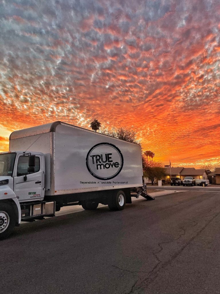 Sunset Truck Photo